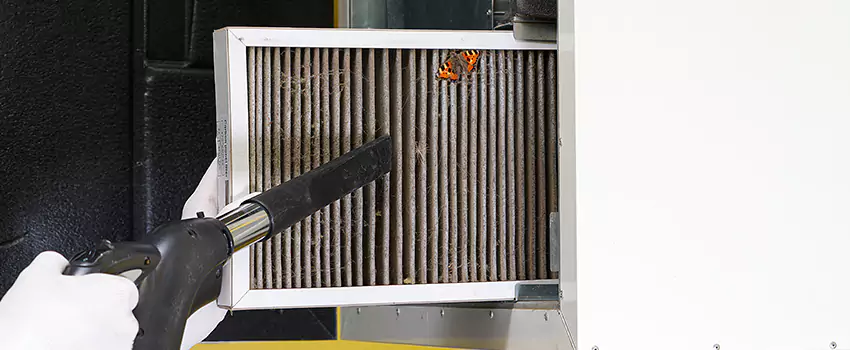 Clogged Air Duct Cleaning Process in Ives Estates, FL