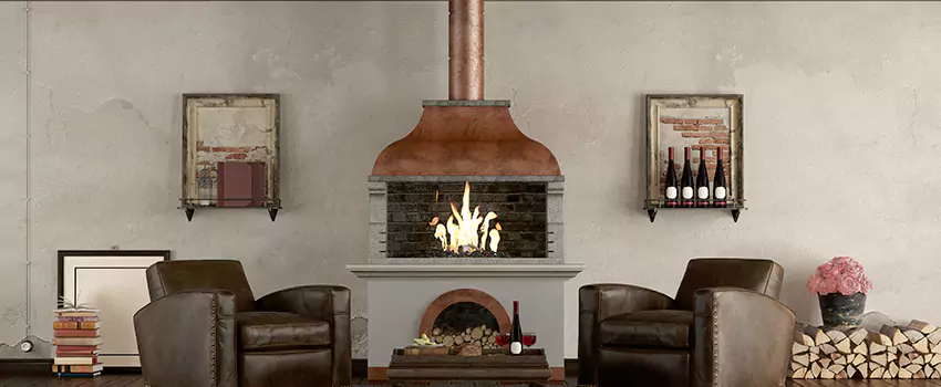 Thelin Hearth Products Providence Pellet Insert Fireplace Installation in Ives Estates, FL