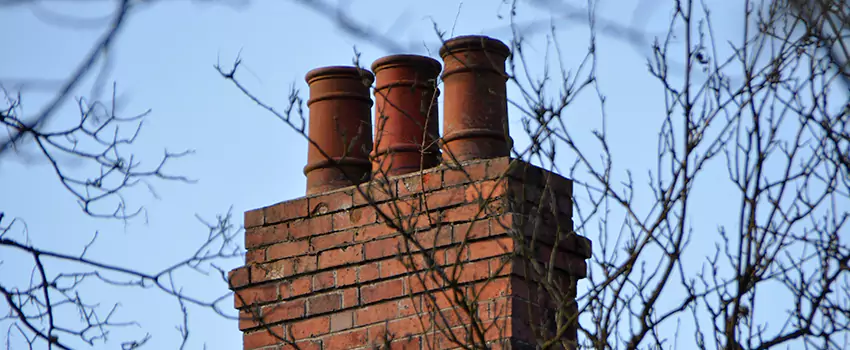Chimney Crown Installation For Brick Chimney in Ives Estates, Florida